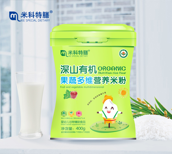   米科特膳深山有機(jī)果蔬多維營(yíng)養(yǎng)米粉600