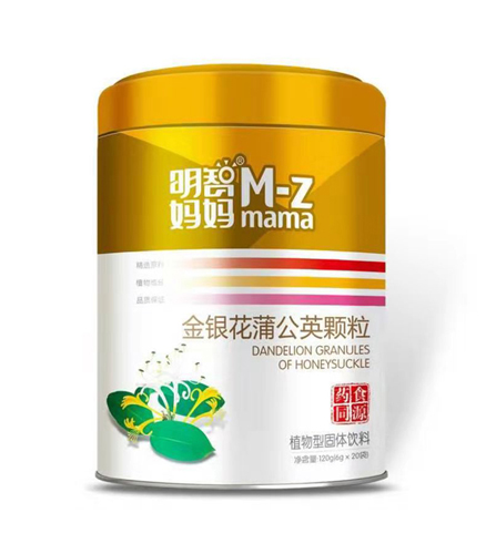 明智媽媽金銀花蒲公英顆粒