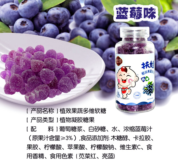 扶娃植效果蔬多维软糖蓝莓味特点.jpg 扶娃植效果蔬多维软糖蓝莓味特点.jpg