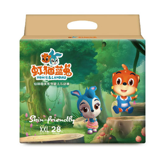  虹貓藍(lán)兔仙林奇?zhèn)b系列嬰兒樂動(dòng)褲XXL28