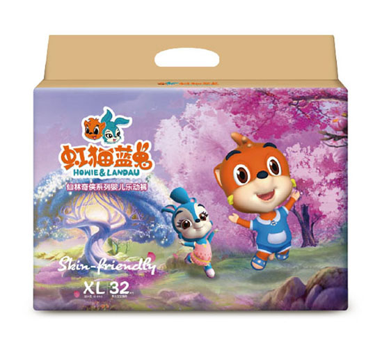  虹貓藍(lán)兔仙林奇?zhèn)b系列嬰兒樂動(dòng)褲XL32