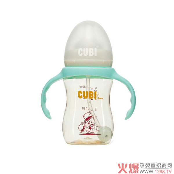 CUBI时尚系列PPSU纯净蓝奶瓶180ML.jpg