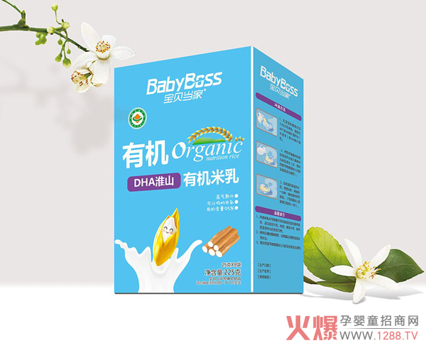 宝贝当家婴幼儿米乳 天然有机更安全