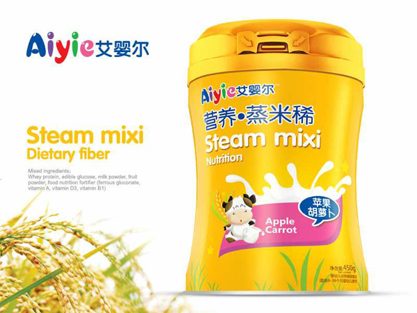  艾嬰爾營養(yǎng)·蒸米稀-蘋果胡蘿卜