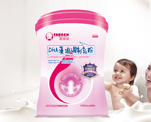 圣培加DHA藻油調(diào)制乳粉