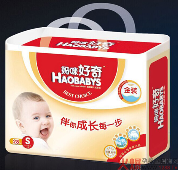 妈咪好奇纸尿裤 一款会呼吸的纸尿裤