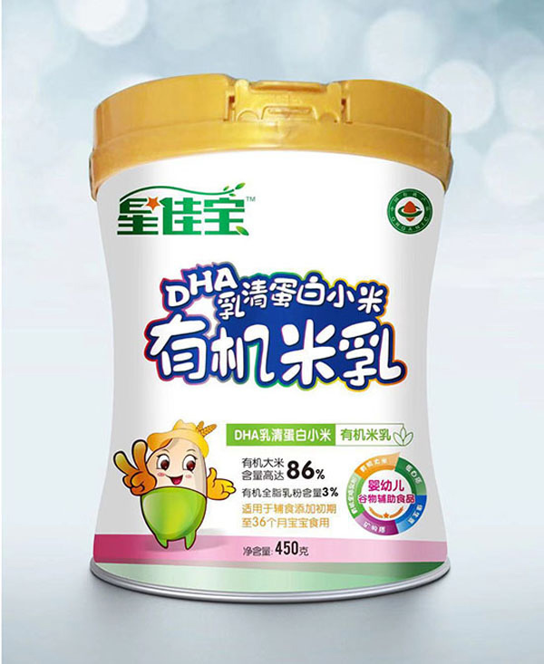  星佳寶DHA乳清蛋白小米有機米乳