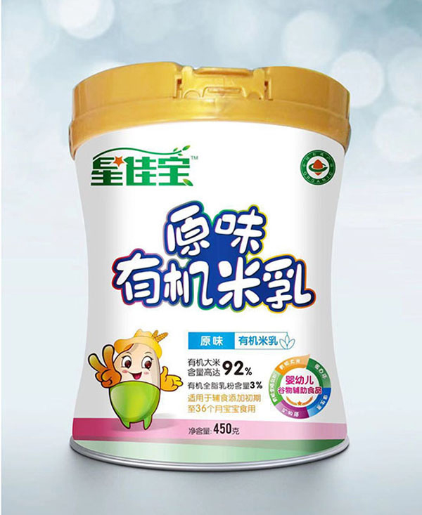  星佳寶原味有機米乳
