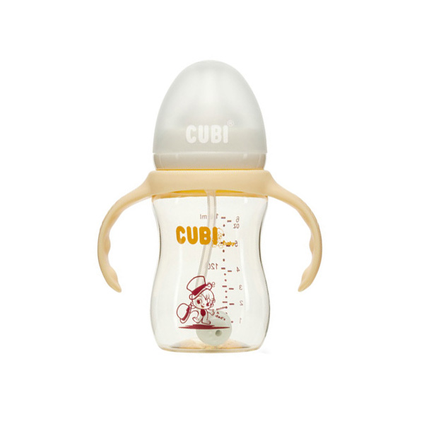  CUBI时尚系列PPSU香蜜黄奶瓶180ML