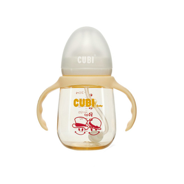 CUBI卡通系列PPSU香蜜黄奶瓶210ML