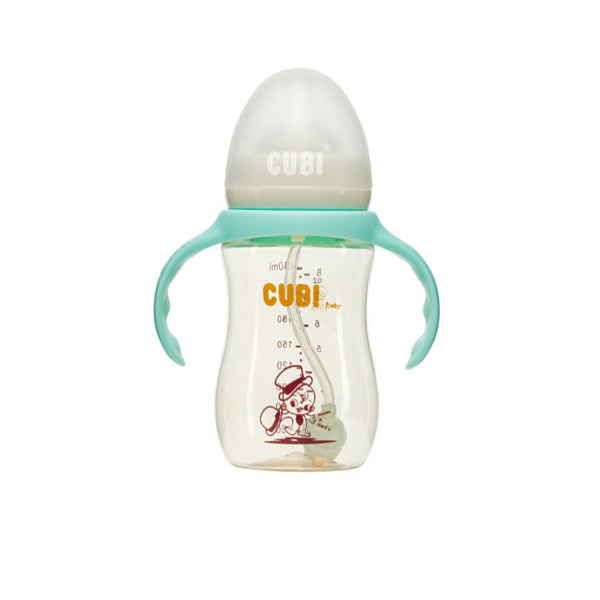  CUBI时尚系列PPSU纯净蓝奶瓶240ML