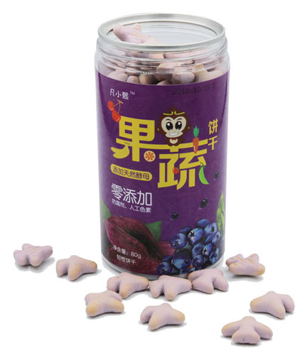  凡小熙藍(lán)莓紫薯果蔬餅干