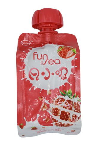 凡小吸草莓味酸奶