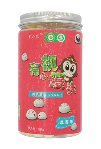 凡小熙草莓味有機小饅頭