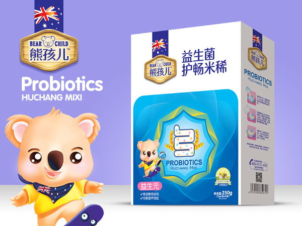 熊孩兒益生菌護(hù)暢米稀（盒裝）