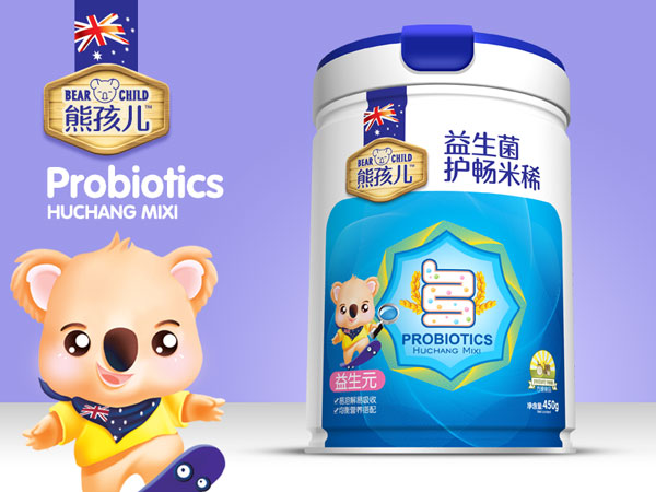  熊孩兒益生菌護(hù)暢米稀（圓聽）