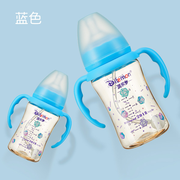  迪乐梦PPSU奶瓶5A02蓝色