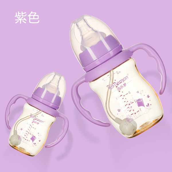  迪乐梦PPSU奶瓶5A15紫色