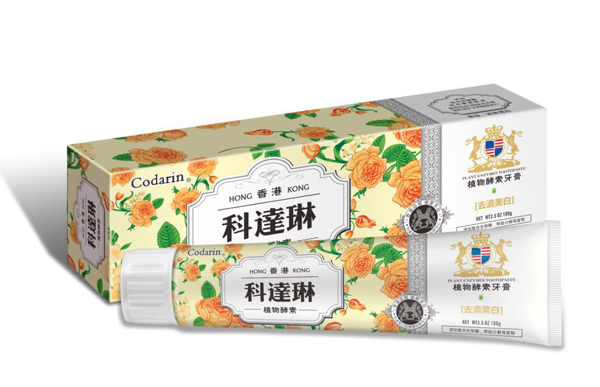  科達(dá)琳植物酵素牙膏-去漬美白