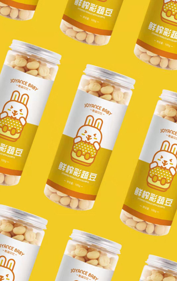 甄愛貝比鮮榨彩蔬豆（黃）
