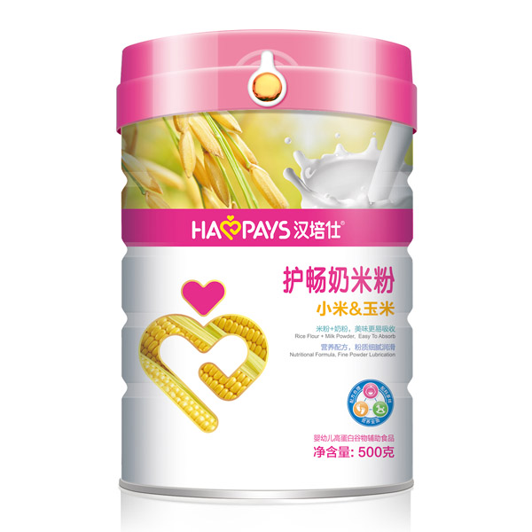  漢培仕護(hù)暢奶米粉-小米玉米聽裝