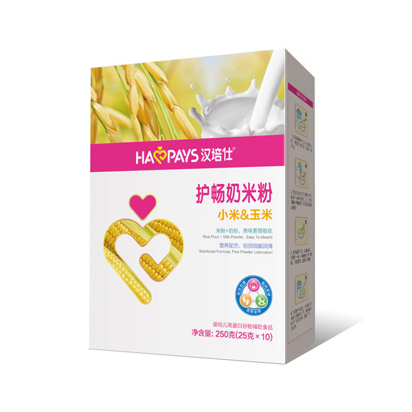  漢培仕護(hù)暢奶米粉-小米玉米盒裝