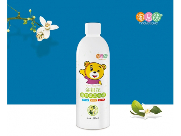 淘尼熊金银花植物草本浴液