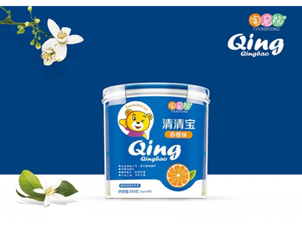 淘尼熊香橙味清清宝桶装