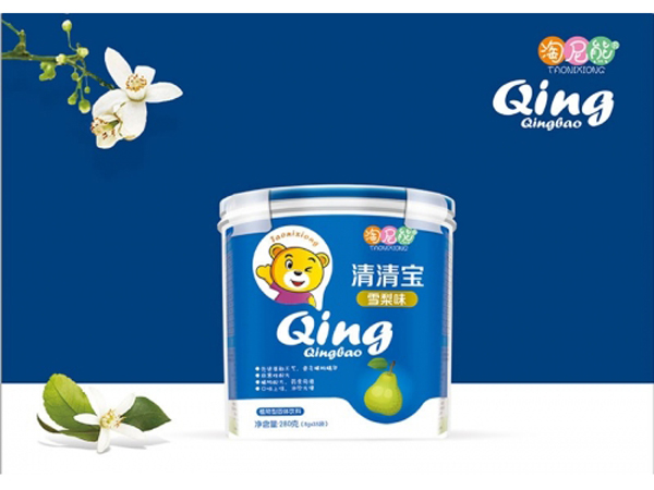 淘尼熊雪梨味清清宝桶装