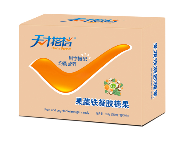 天才搭档凝胶糖果