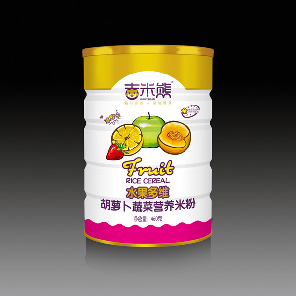  吉米熊水果多維胡蘿卜蔬菜營(yíng)養(yǎng)米粉