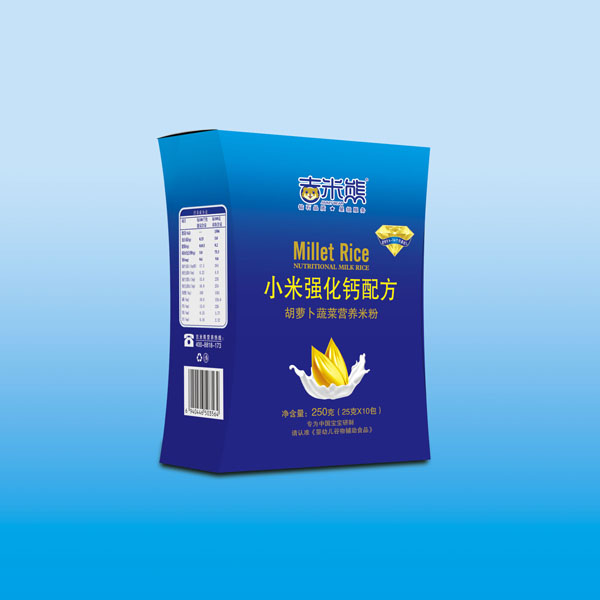  吉米熊小米強化鈣配方營養(yǎng)米粉 盒裝
