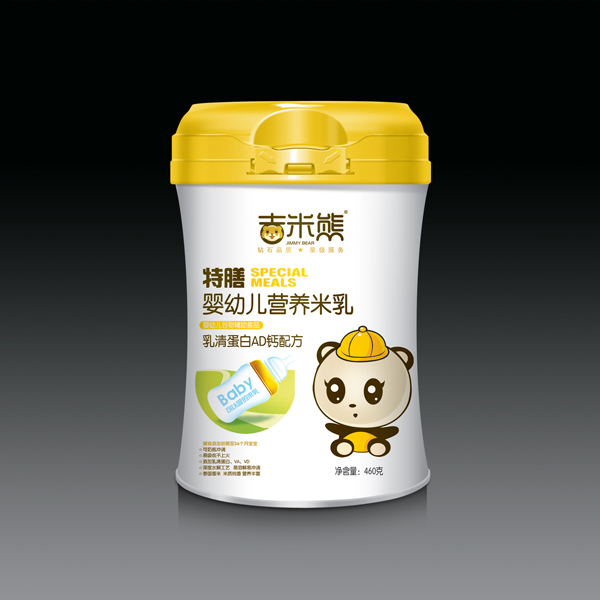  吉米熊特膳嬰幼兒營養(yǎng)米乳-乳清蛋白AD鈣配方 桶裝