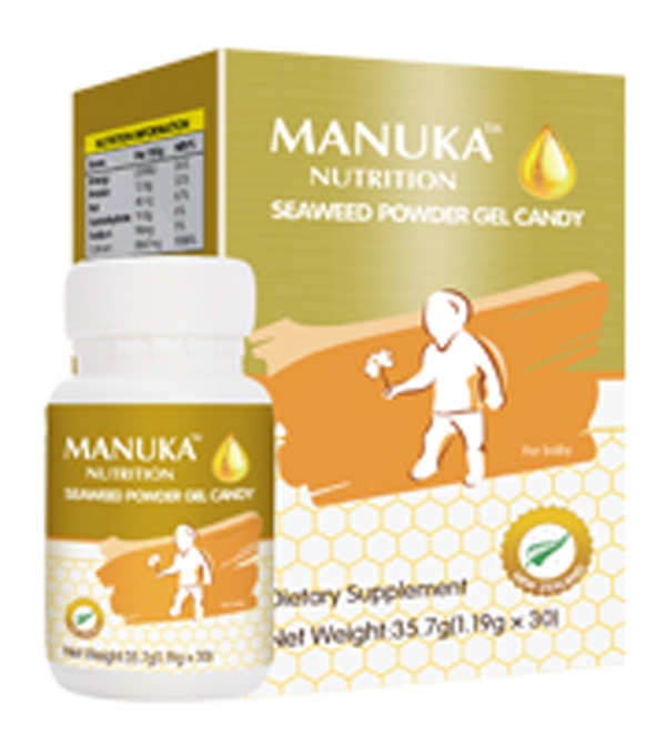 玛露卡海藻粉凝胶糖果宝宝装