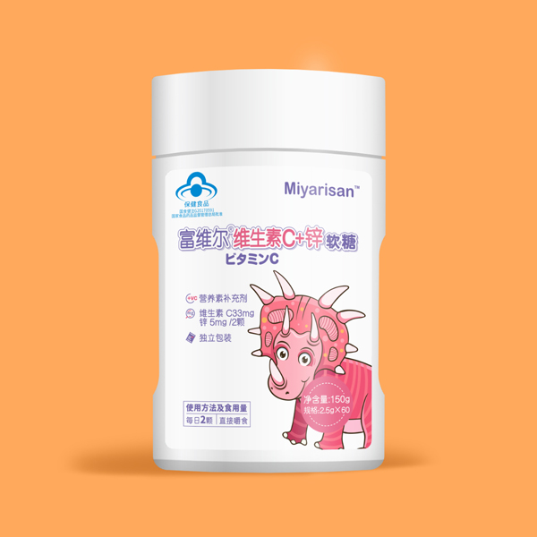 Miyarisan 富維爾維生素C+鋅軟糖