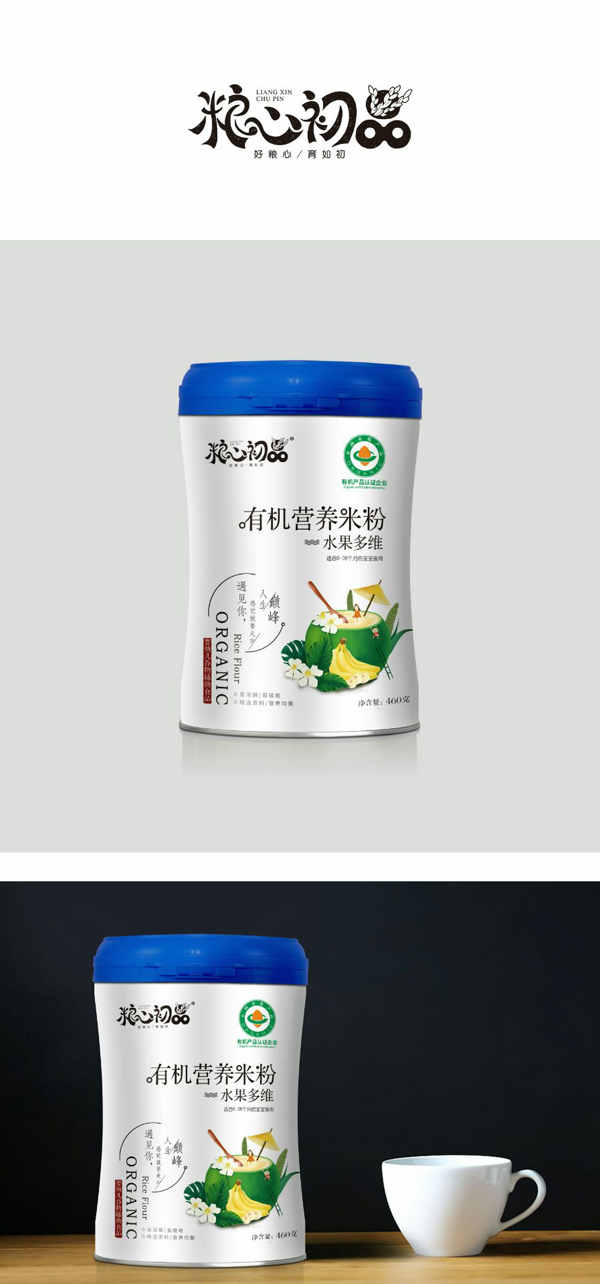 糧心初品有機(jī)營(yíng)養(yǎng)米粉-水果多維