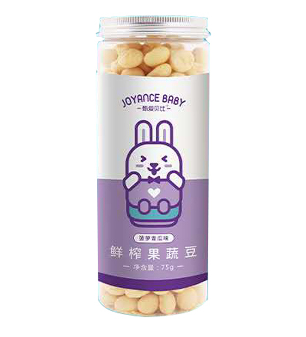  甄愛貝比鮮榨果蔬豆 菠蘿香瓜味