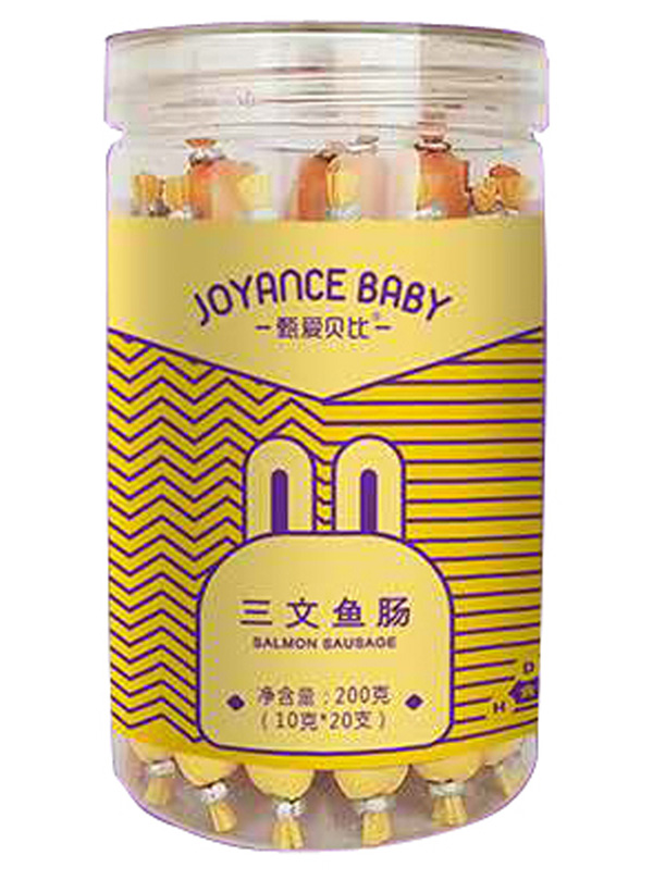  甄愛貝比三文魚腸200g