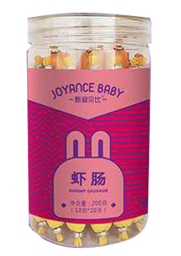  甄愛貝比蝦腸200g