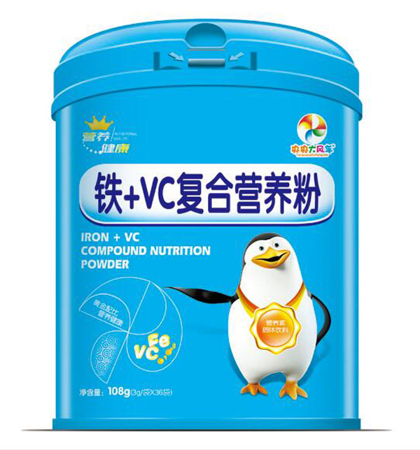    央央大风车铁+VC复合营养粉