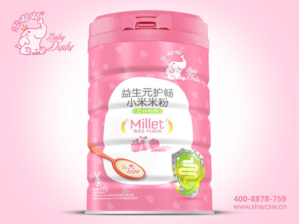  乖嘟嘟益生元護(hù)暢小米米粉-五谷粗糧