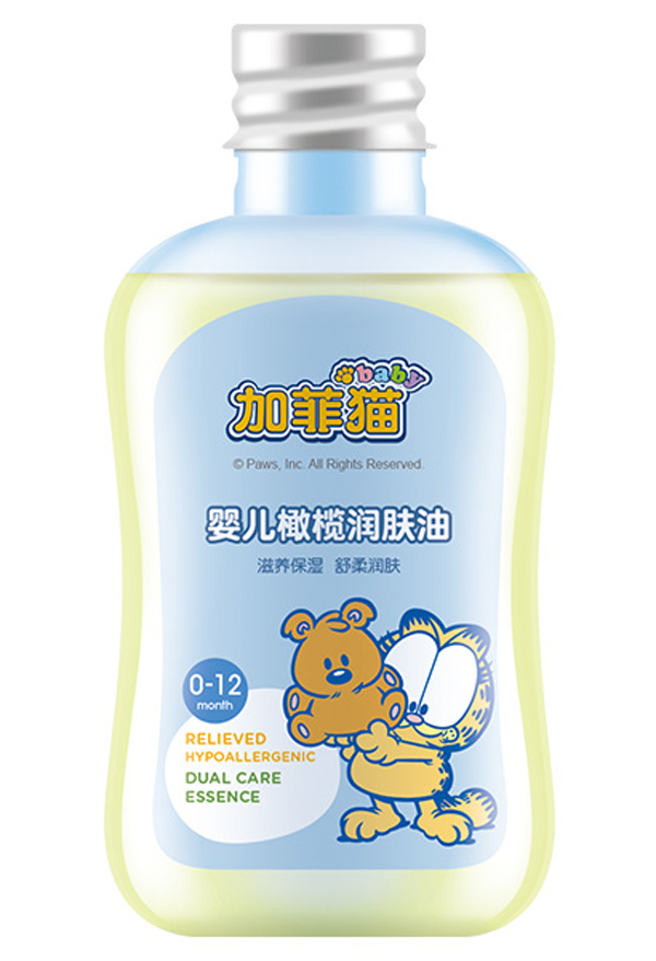 加菲猫婴儿橄榄润肤油