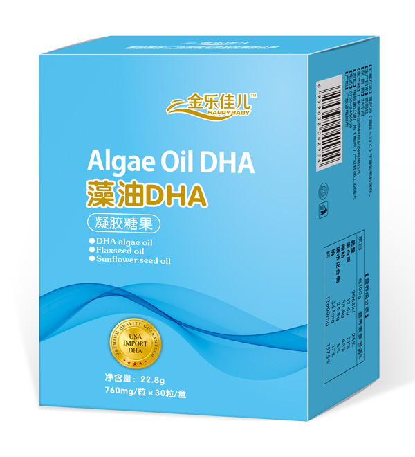 金乐佳儿藻油DHA凝胶糖果