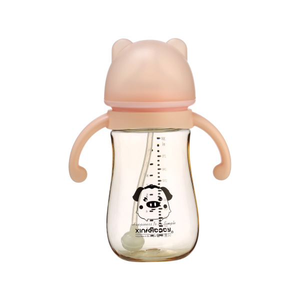 馨菲寶貝熊貓寬口徑PPSU奶瓶300ml粉色.jpg