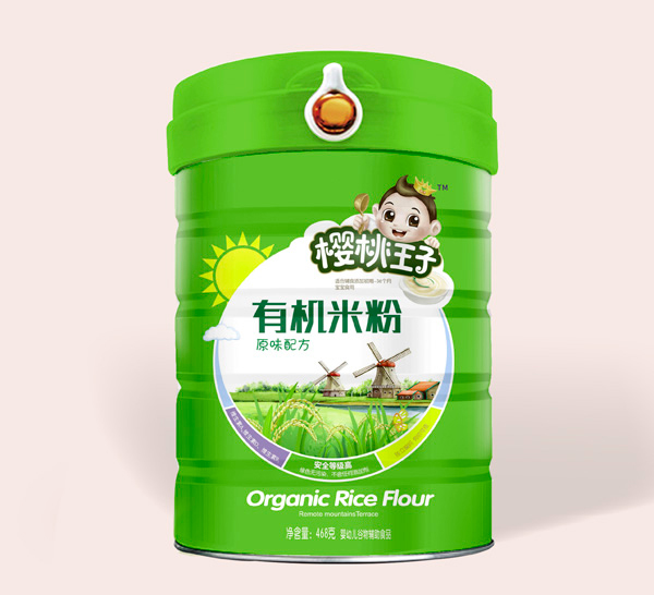  櫻桃王子有機(jī)米粉-原味配方-桶裝