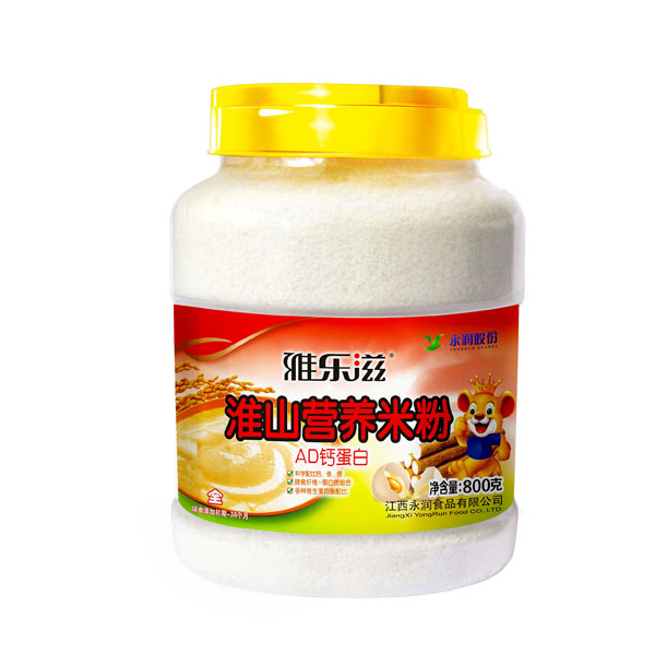雅樂(lè)滋淮山營(yíng)養(yǎng)米粉-AD鈣蛋白800g