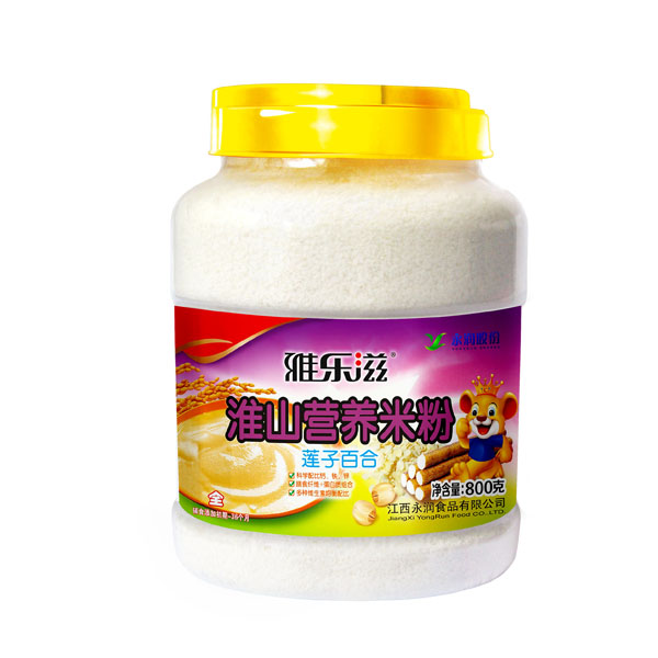  雅樂(lè)滋淮山營(yíng)養(yǎng)米粉-蓮子百合800g