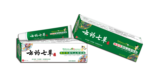  云藥七草薄荷草蟲咬止癢凝露
