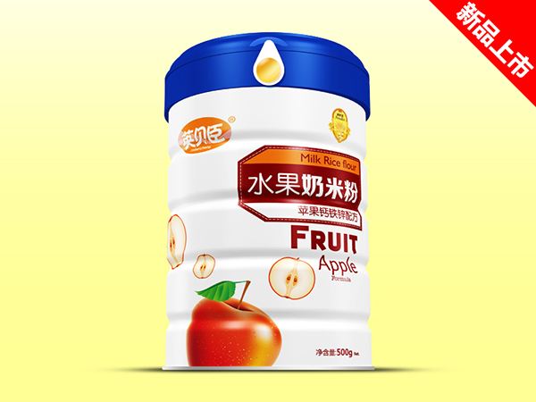  英貝臣水果奶米粉蘋果鈣鐵鋅