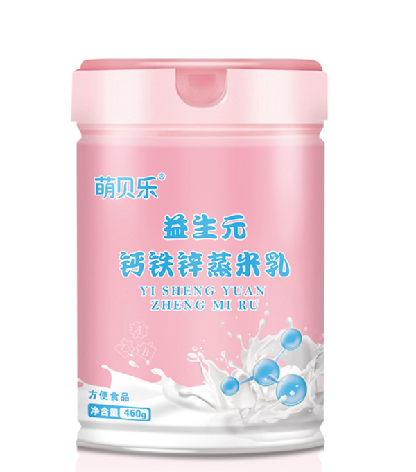  萌貝樂益生元鈣鐵鋅蒸米乳
